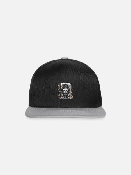 Halloween Tarot - Snapback Cap - Schwarz/Grau