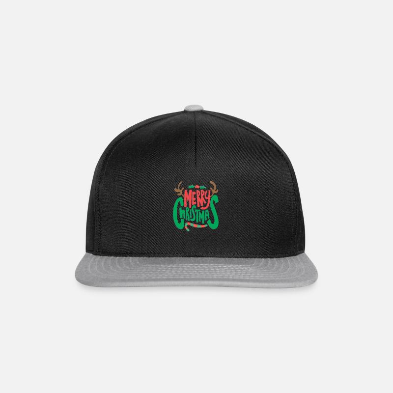 Joyeux Noël Joyeux Noël - Casquette snapback - noir/gris