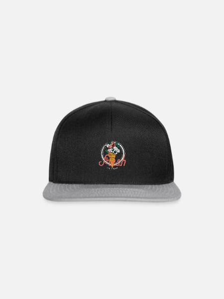 Frisch - Snapback Cap - Schwarz/Grau