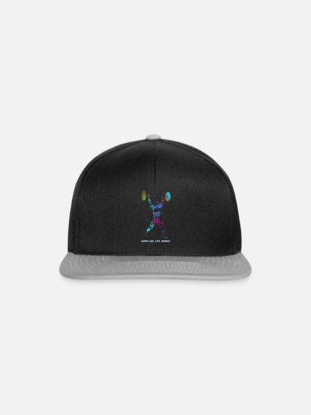 Jerk - Snapback Cap - Schwarz/Grau