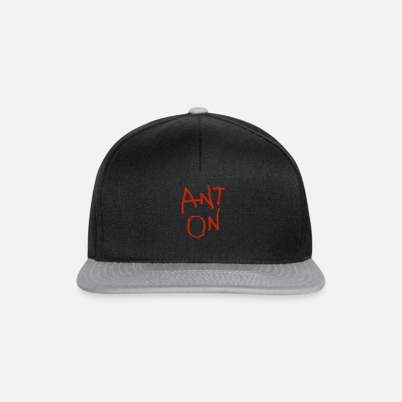Anton - Snapback Cap - Schwarz/Grau