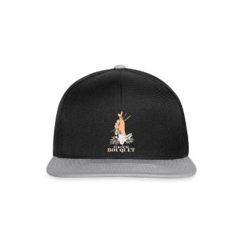 My Kind Of Bouquet Make Up Artist Tools Stylist - Snapback Cap - black/grey - Front