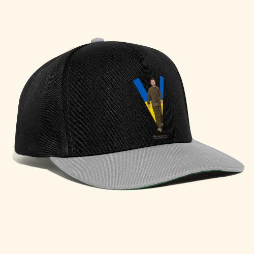 Zelensky T-Shirt Design V Victory - Snapback Cap