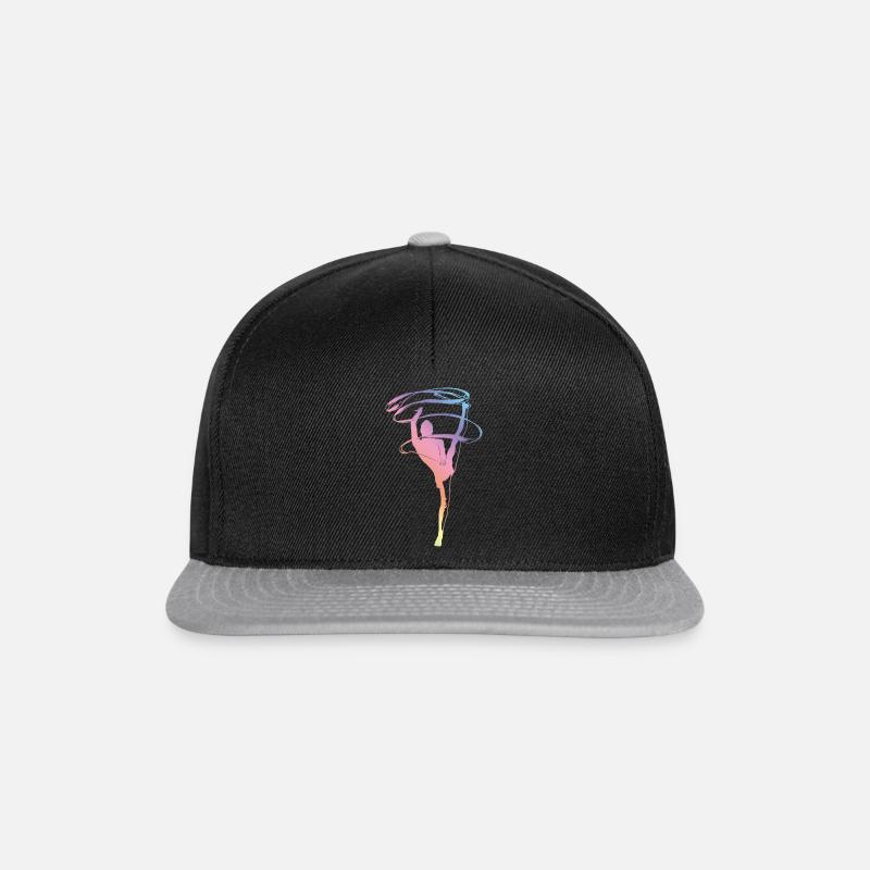 Ballet Silhouette - Snapback Cap - Schwarz/Grau