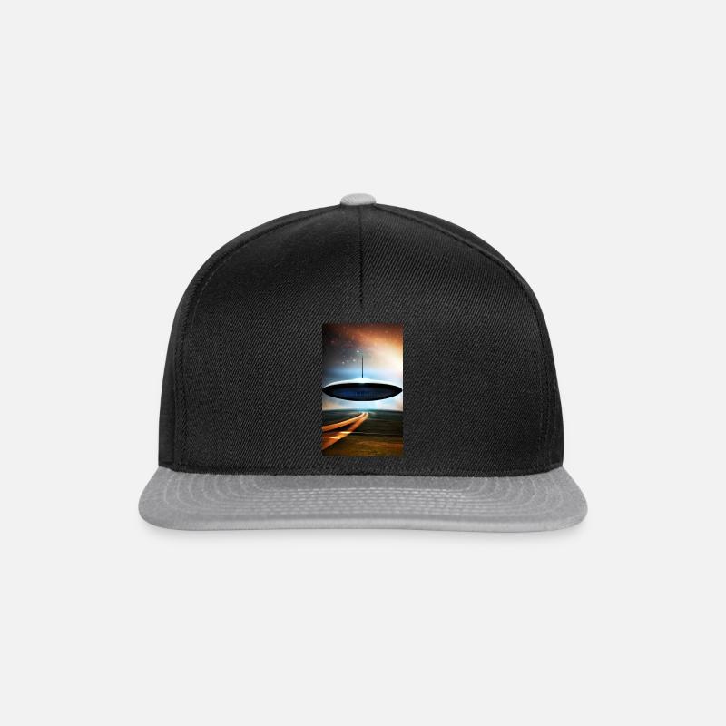 UFO I like Ufo's - Snapback Cap - black/grey