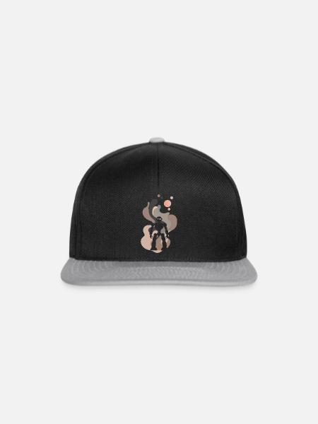 Robotik Robotics Roboter - Snapback Cap - Schwarz/Grau