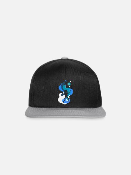 Robotik Robotics Tech - Snapback Cap - Schwarz/Grau