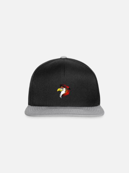 Aborigines - Snapback Cap - Schwarz/Grau