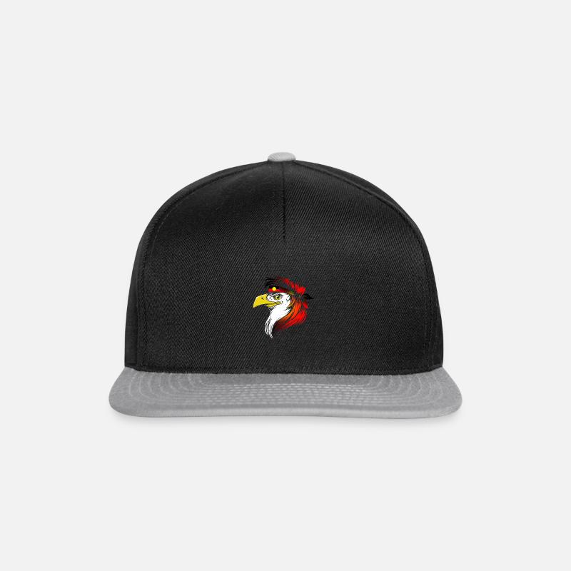 Aborigeno - Snapback Cap - nero/grigio