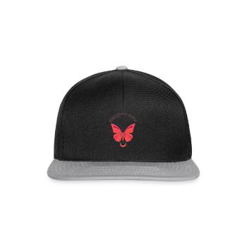 Elegance tshirts - Snapback Cap - black/grey - Front
