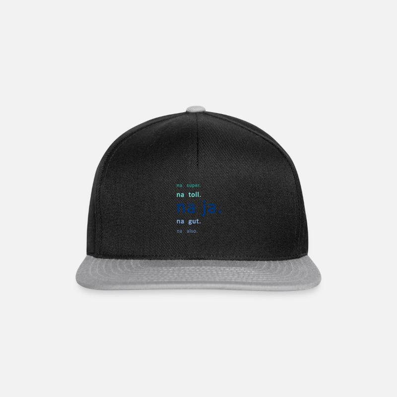 Naja - Snapback Cap - Schwarz/Grau