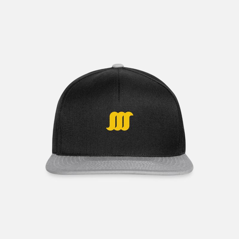 TripleSSS - Casquette snapback - noir/gris
