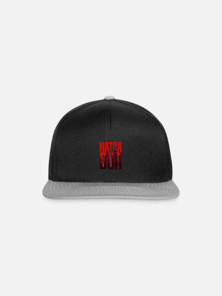 Natua Bua - Snapback Cap - Schwarz/Grau