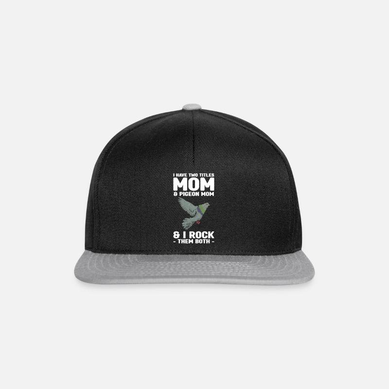 Taube - Snapback Cap - Schwarz/Grau