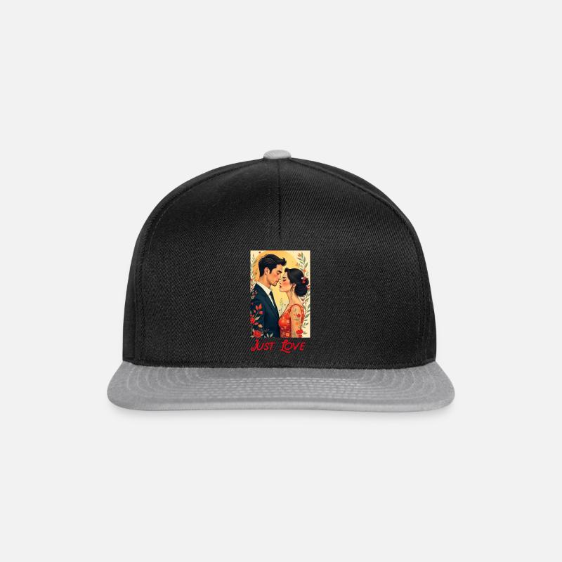 Was ist die Liebe? - Snapback Cap - Schwarz/Grau