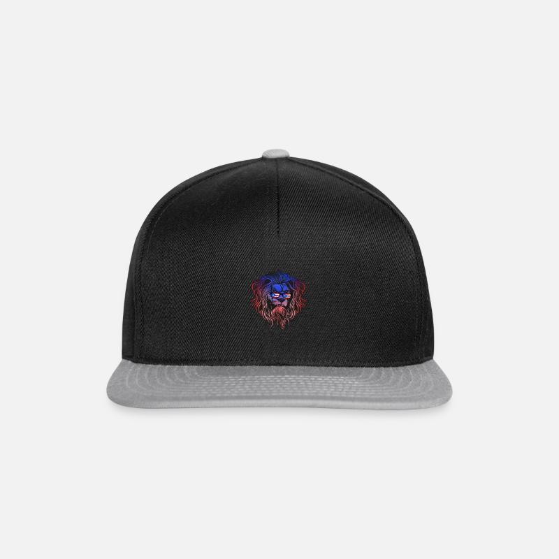 Puerto Rico - Snapback Cap - black/grey