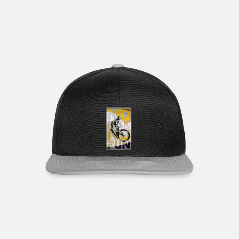 MTB - Snapback Cap - Schwarz/Grau