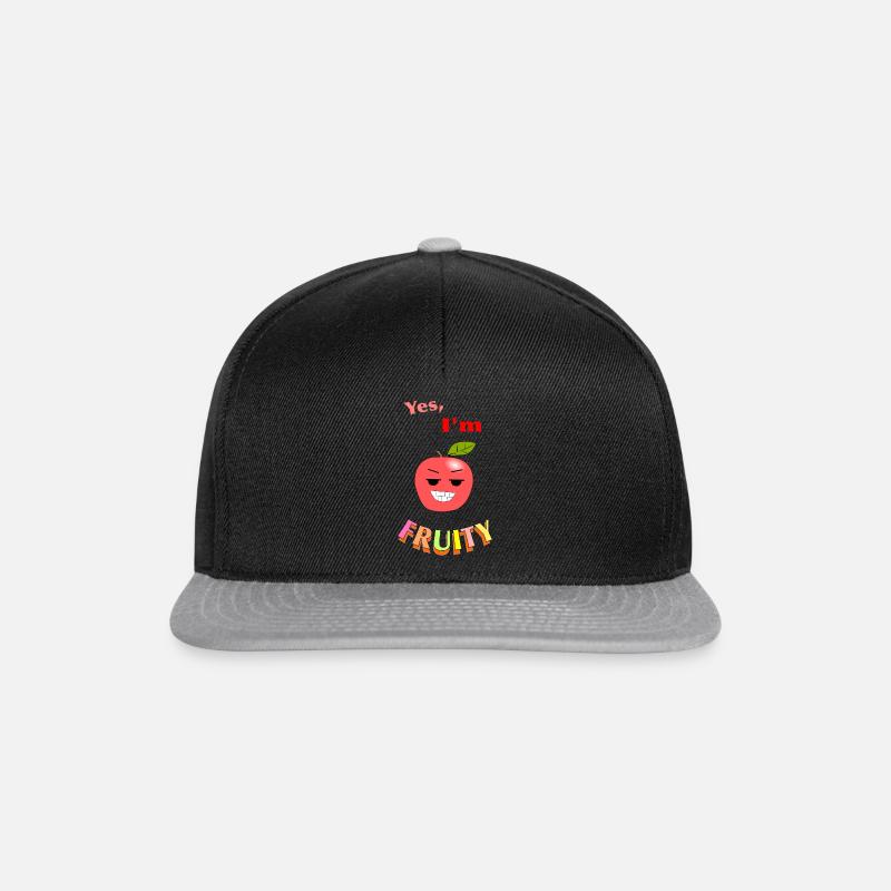 Yes, I'm FRUITY - Snapback Cap - Schwarz/Grau