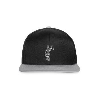 Justitia - Snapback Cap - black/grey - Front
