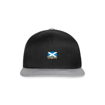 Écosse - Casquette snapback - noir/gris - Devant
