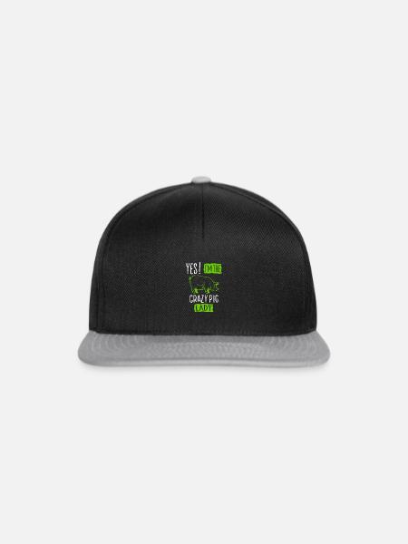 Schwein - Snapback Cap - Schwarz/Grau