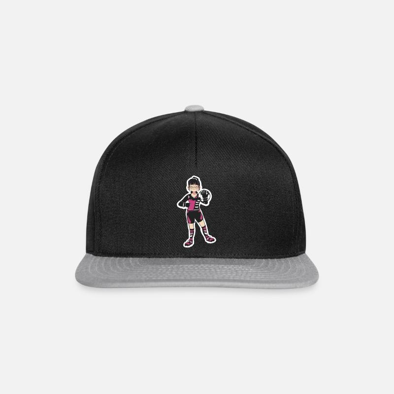 footalleuse - Snapback Cap - black/grey