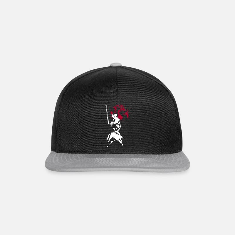 Kendo Japan - Snapback Cap - Schwarz/Grau