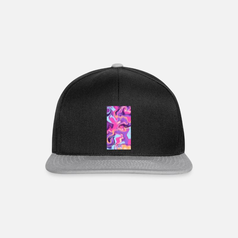 IF KARMA DOESNˋT HIT YOU - I WILL - Snapback Cap - Schwarz/Grau