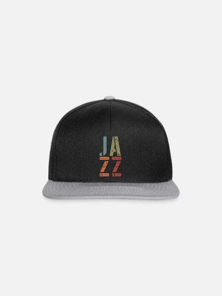 Jazz - Snapback Cap - Schwarz/Grau