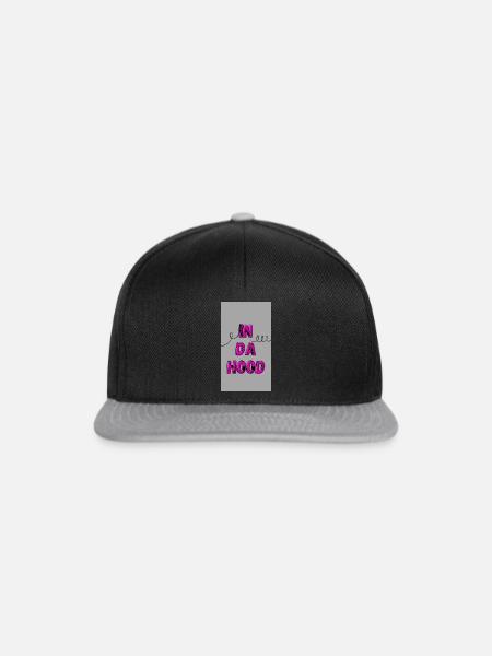 der Frühling kommt 3 - Snapback Cap - Schwarz/Grau