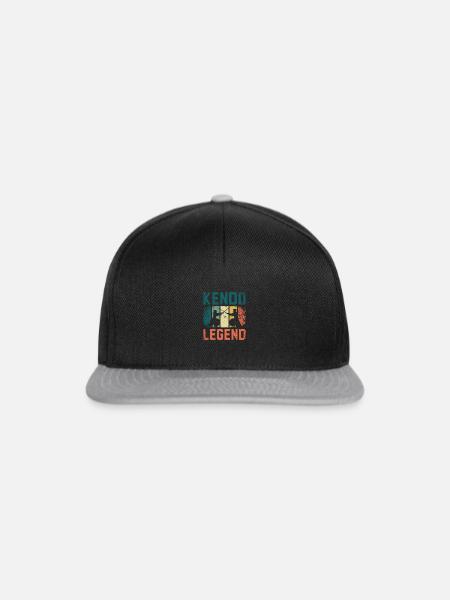 Kendo Legend - Snapback Cap - Schwarz/Grau