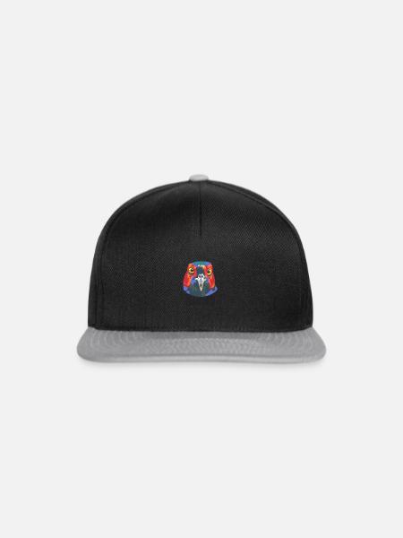 Fasan Jagd Wanted - Snapback Cap - Schwarz/Grau