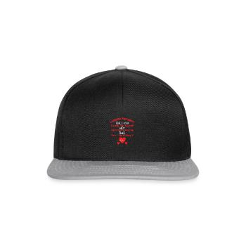 Heart Attack Heart Surgery Surgery Hospital - Snapback Cap - black/grey - Front