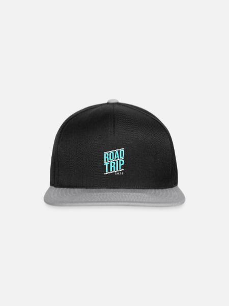 Road Trip - Snapback Cap - Schwarz/Grau