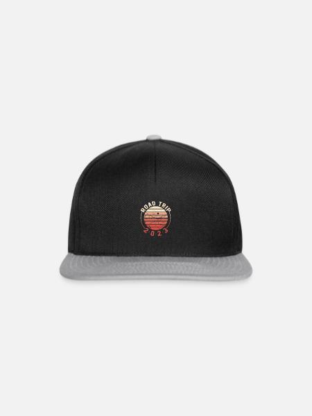 Road Trip - Snapback Cap - Schwarz/Grau