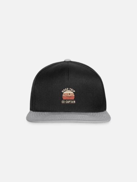 Road Trip - Snapback Cap - Schwarz/Grau