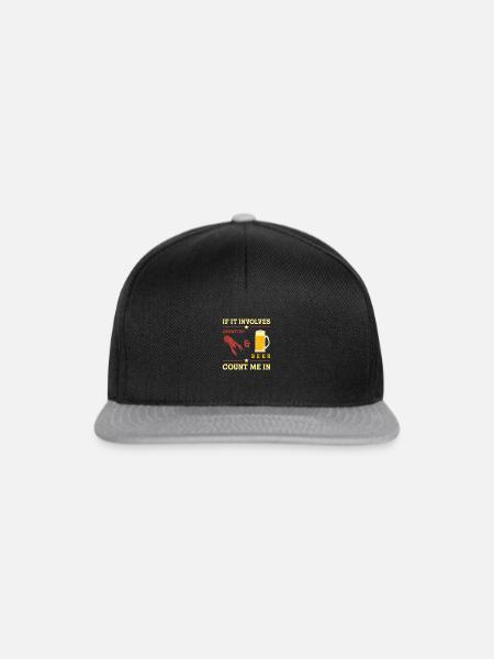 Langusten Languste - Snapback Cap - Schwarz/Grau