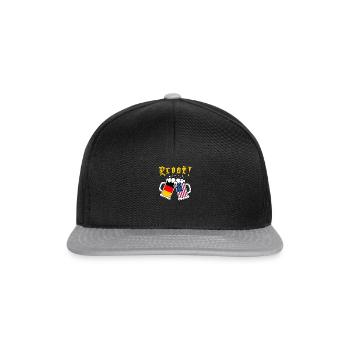 Cheers! Cheers Beer Festival American German - Snapback Cap - black/grey - Front