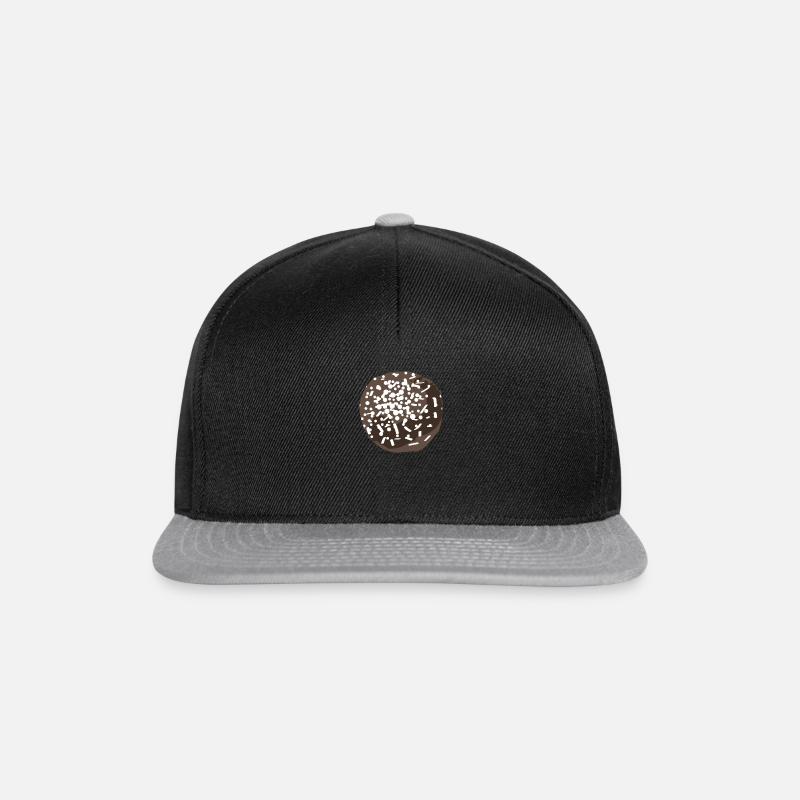 Chocolate ball candy - Snapback Cap - black/grey