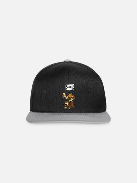 Zwergkraftbier - Snapback Cap - Schwarz/Grau