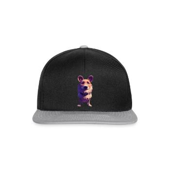 Bayerischer Gebirgsschweihund - Snapback Cap - Schwarz/Grau - Vorne