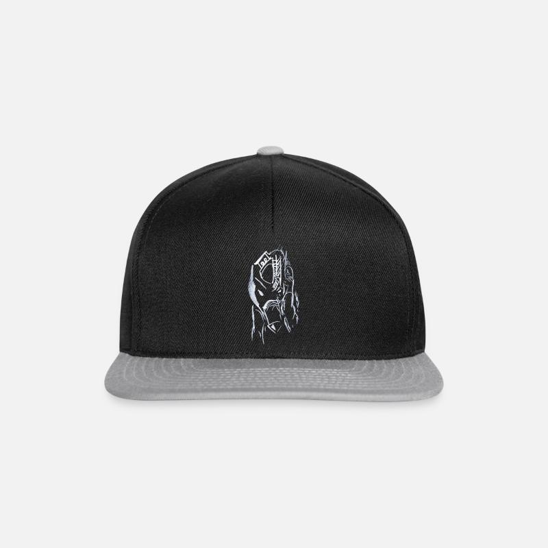 Abstrait - Casquette snapback - noir/gris