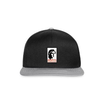 Alexander Hamilton - Snapback Cap - Schwarz/Grau - Vorne