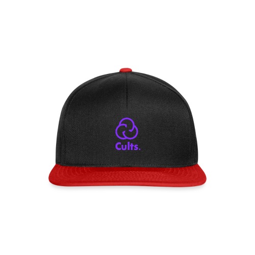Kulte • Klassisches lila Logo - Snapback Cap