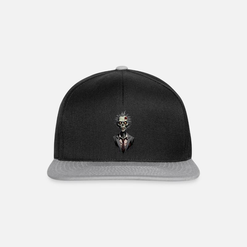 ZOMBIE in costume 2 - Snapback Cap - black/grey