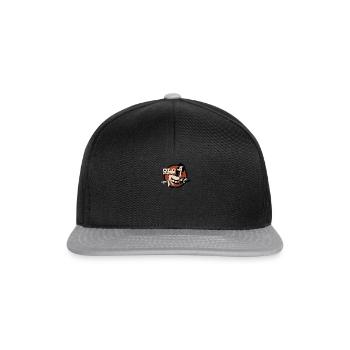Pinup vintage rockabilly - Snapback Cap - black/grey - Front