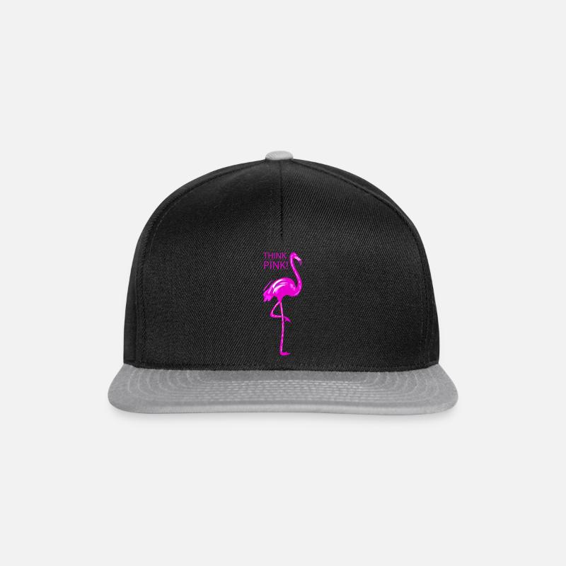 Denke Pink - Snapback Cap - Schwarz/Grau
