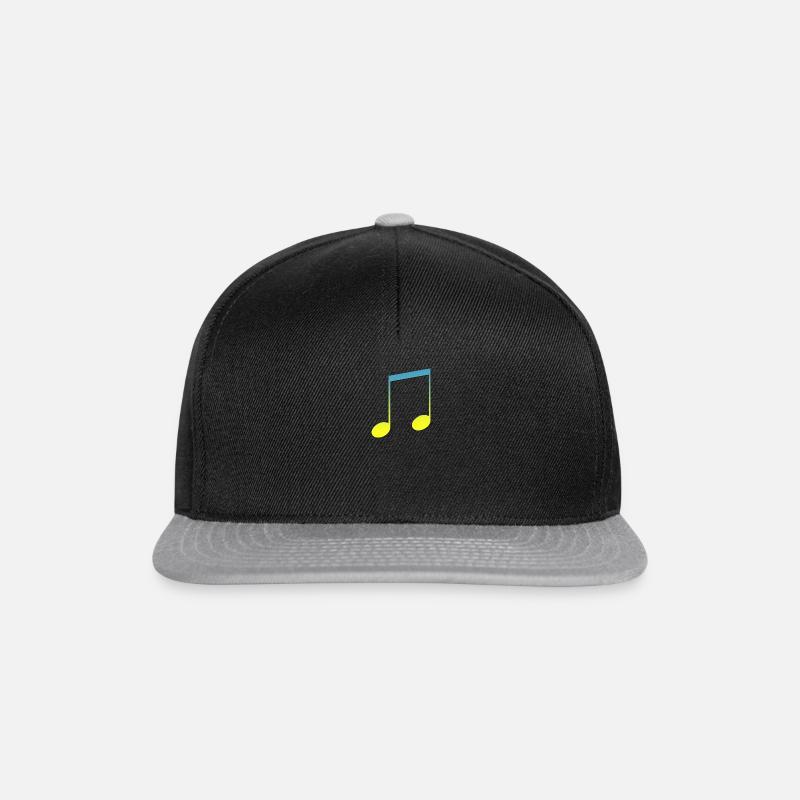 Music - Snapback Cap - black/grey
