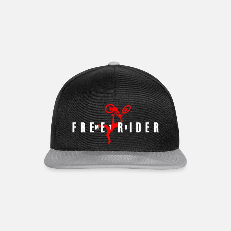 FREERIDER VTT - Casquette snapback - noir/gris