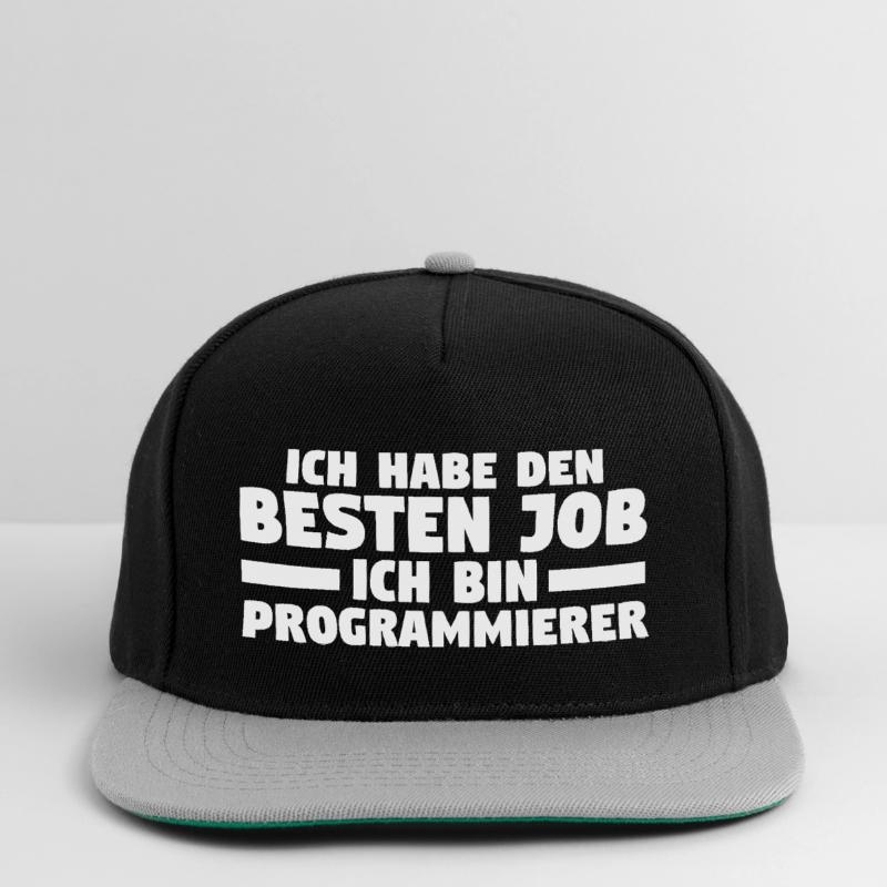 Programmieren Entwickler Coder Programmierer Snapback Cap
